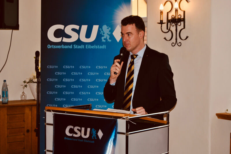 Neujahrsempfang CSU Eibelstadt Markus Schenk